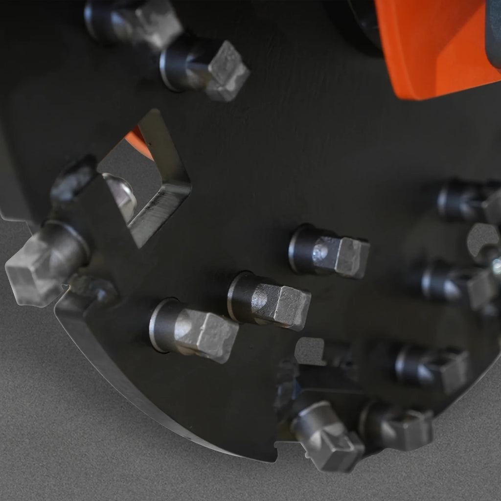 2025 Trituradora de Tocones MechMaxx SG24 – Enganche de 3 Puntos PTO con 34 Dientes de Carburo + Eje PTO Incluido