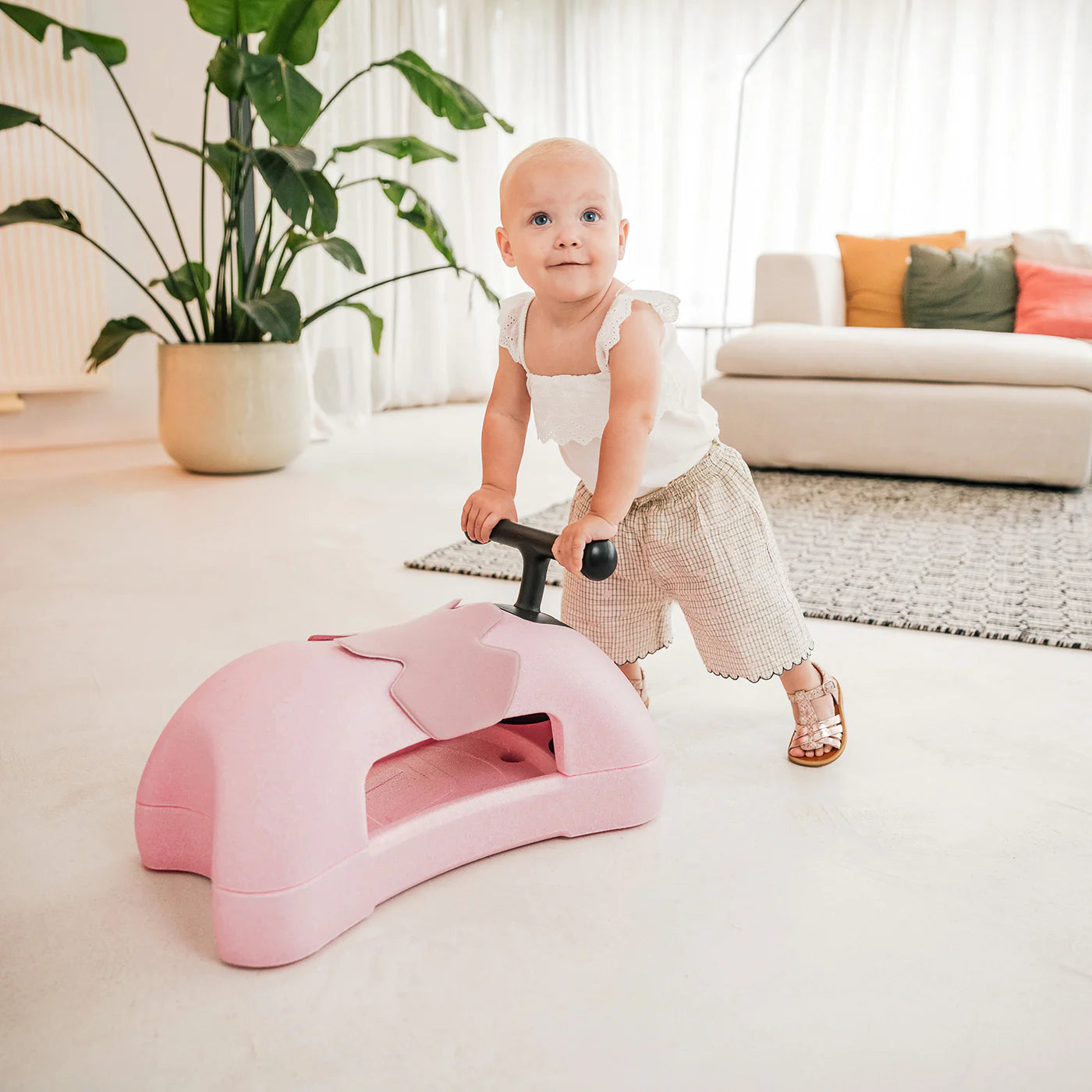 2025 Scoot and Ride My First Andador 3 en 1 y Patinete en color Rosa