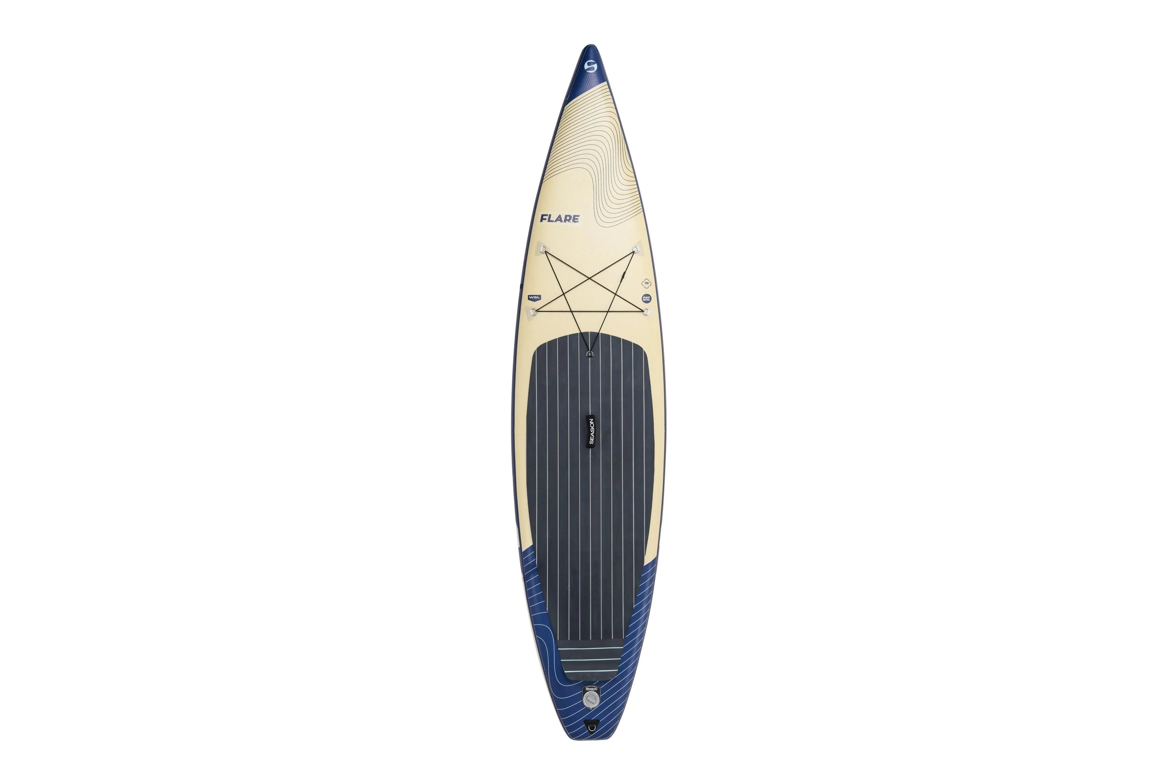 2025 Flare 11.8 Tabla de SUP hinchable Allround – ligera, resistente, con accesorios en mochila