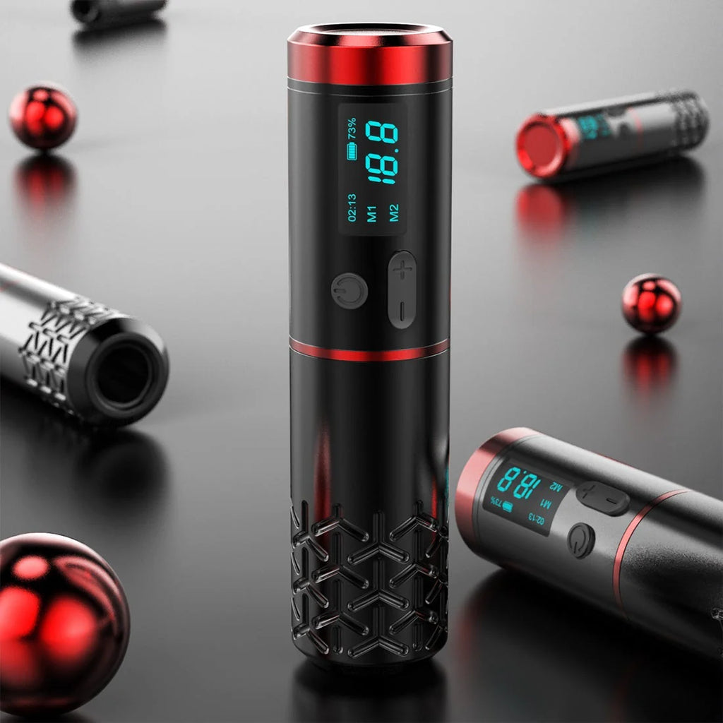 Máquina de Tatuaje Pen Inalámbrica Dragonhawk Armor Pro