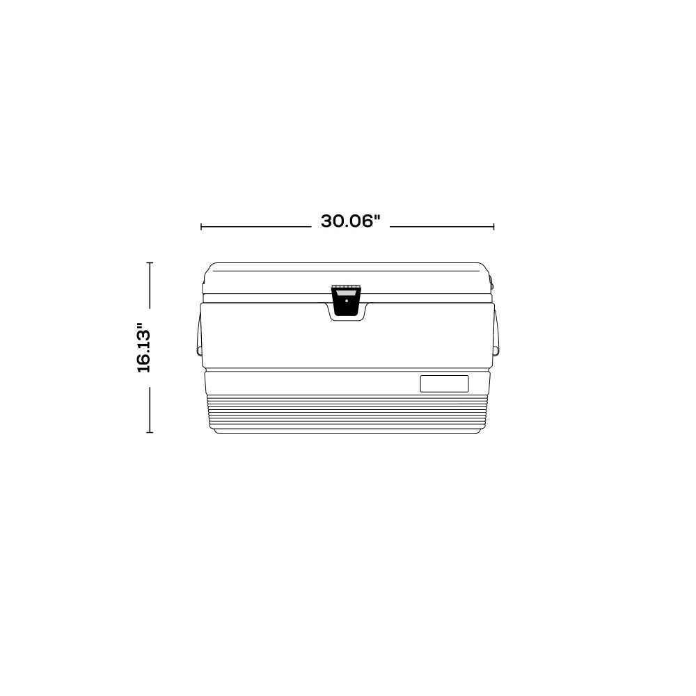 Igloo Marine Ultra Hard Cooler Blanco 72qt
