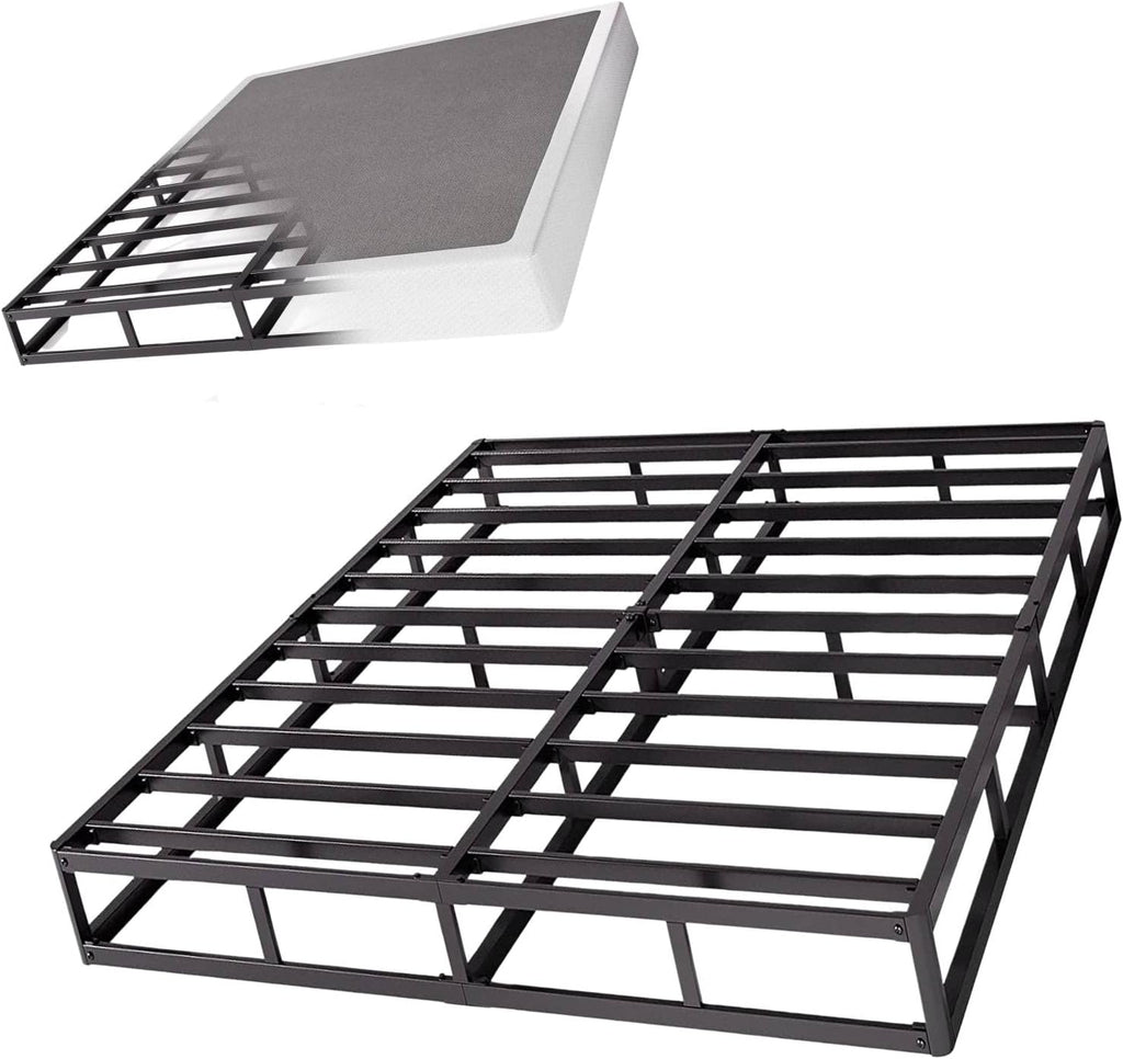2025 Aardhen King Boxspring estructura para colchón perfil alto 9 pulgadas – Estructura metálica resistente