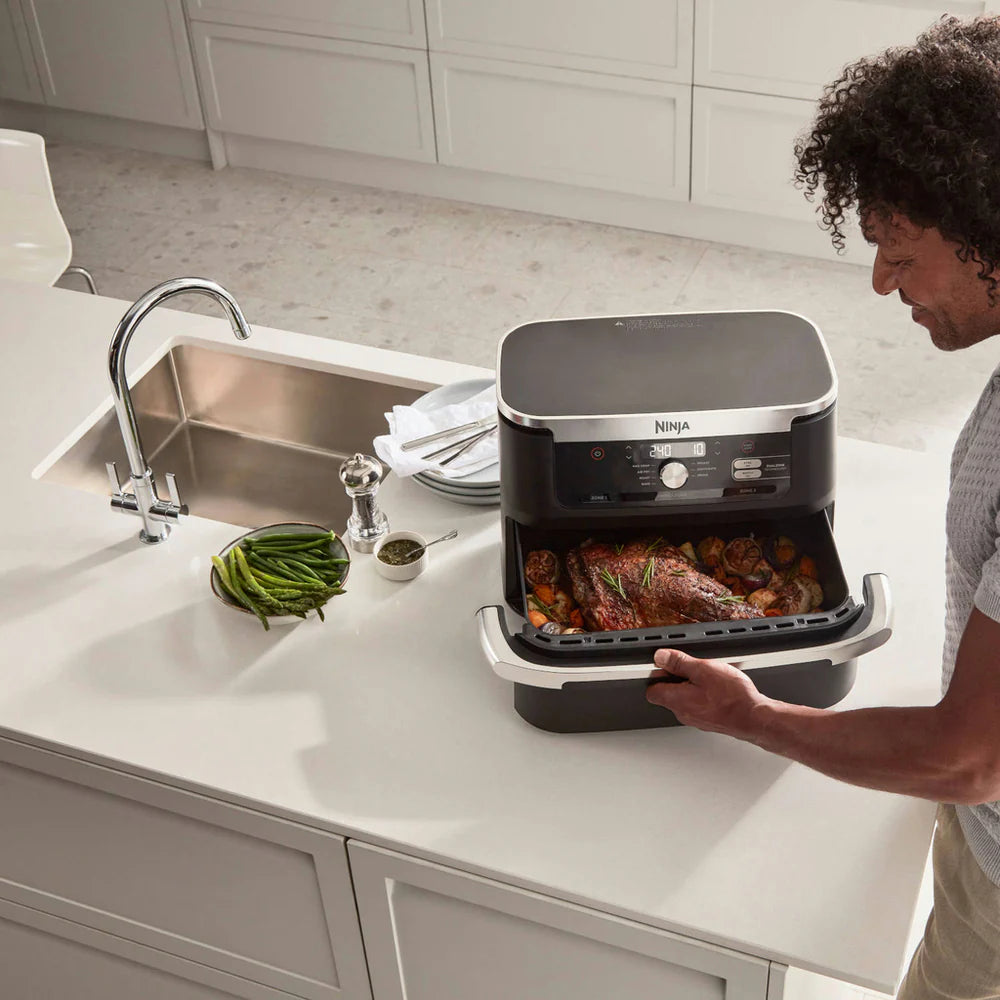 2025 Ninja Foodi FlexDrawer Freidora de Aire 10,4L AF500UK - Negro