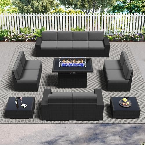 LayinSun Mobiliario de Exterior Seccional para Conversación