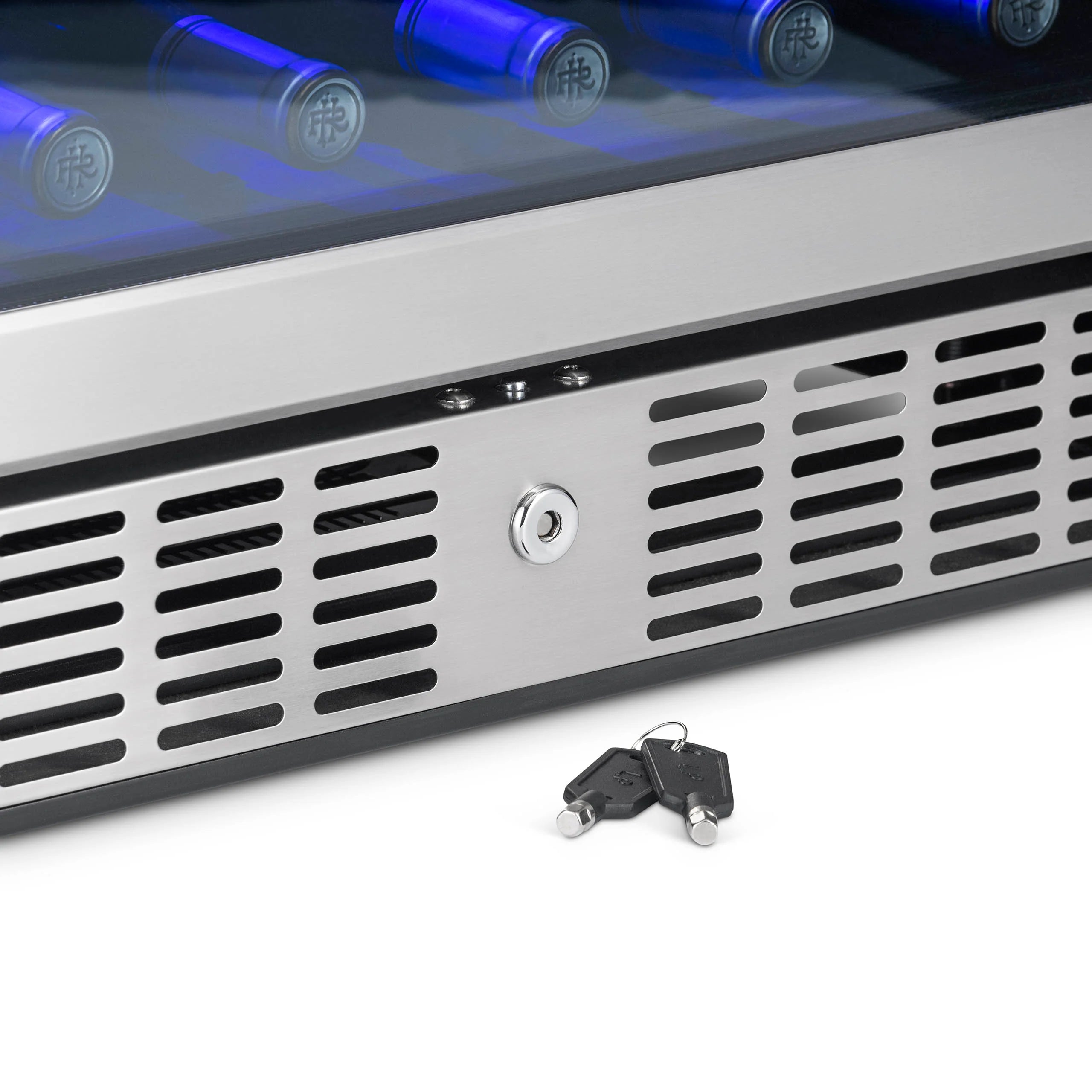 2025 Newair® Refrigerador Empotrable de Doble Zona para 70 Latas y 20 Botellas - 24"