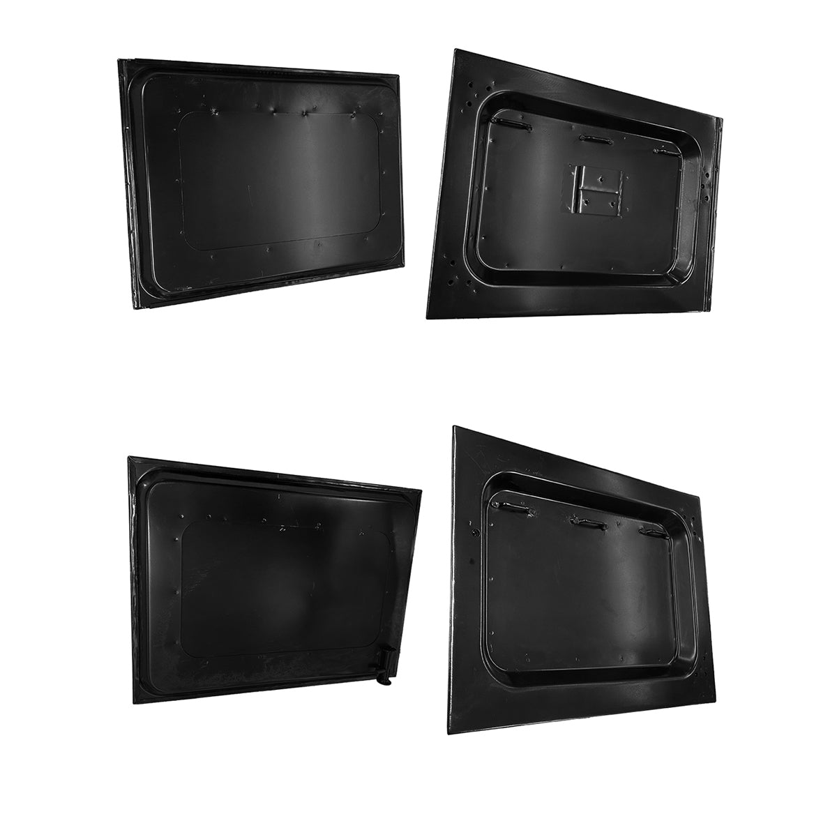 Barn Doors (Tailgate lower) LH and RH, for FJ40 Toyota Land Cruiser with RIGHT hand side spare tire rack, before 1975