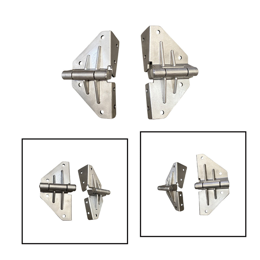 WINDSHIELD FRAME HINGES, FOR TOYOTA LAND CRUISER FJ40/FJ45 (STAINLESS STEEL)