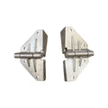 WINDSHIELD FRAME HINGES, FOR TOYOTA LAND CRUISER FJ40/FJ45 (STAINLESS STEEL)