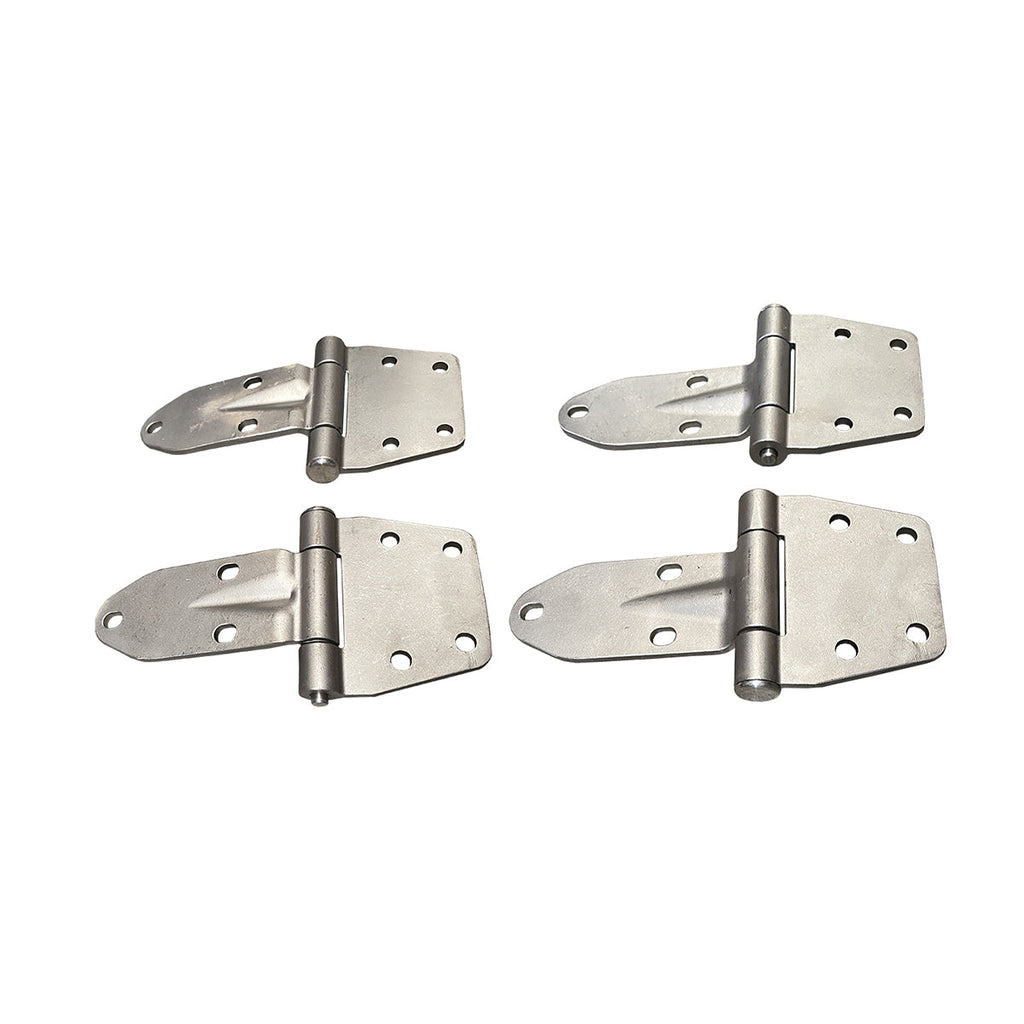 FRONT DOOR HINGES, FOR TOYOTA LAND CRUISER FJ40/FJ45 (STAINLESS STEEL)