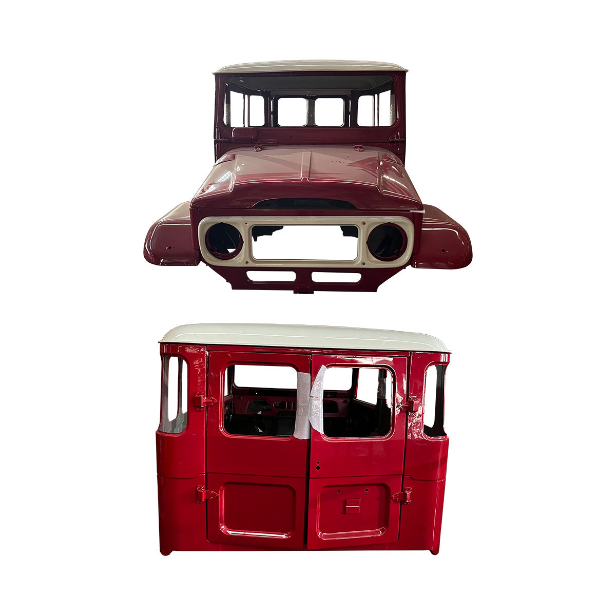 COMPLETE CAB WITH DOORS?WITH CUSTOM PAINT LH, 1984- FOR TOYOTA FJ43/BJ44, (STEEL)