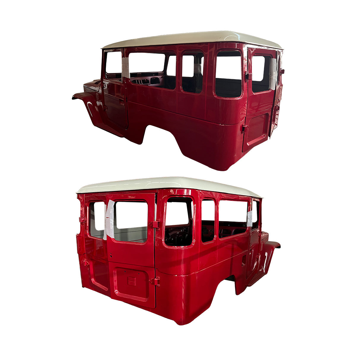 COMPLETE CAB WITH DOORS?WITH CUSTOM PAINT LH, 1984- FOR TOYOTA FJ43/BJ44, (STEEL)