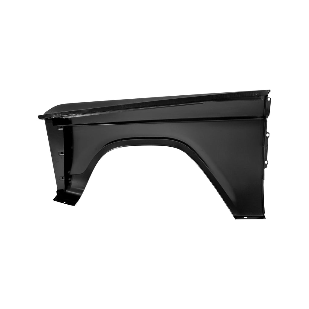 REPLACEMENT FRONT FENDER RH, 1966-1977, FOR FORD BRONCO, (STEEL)
