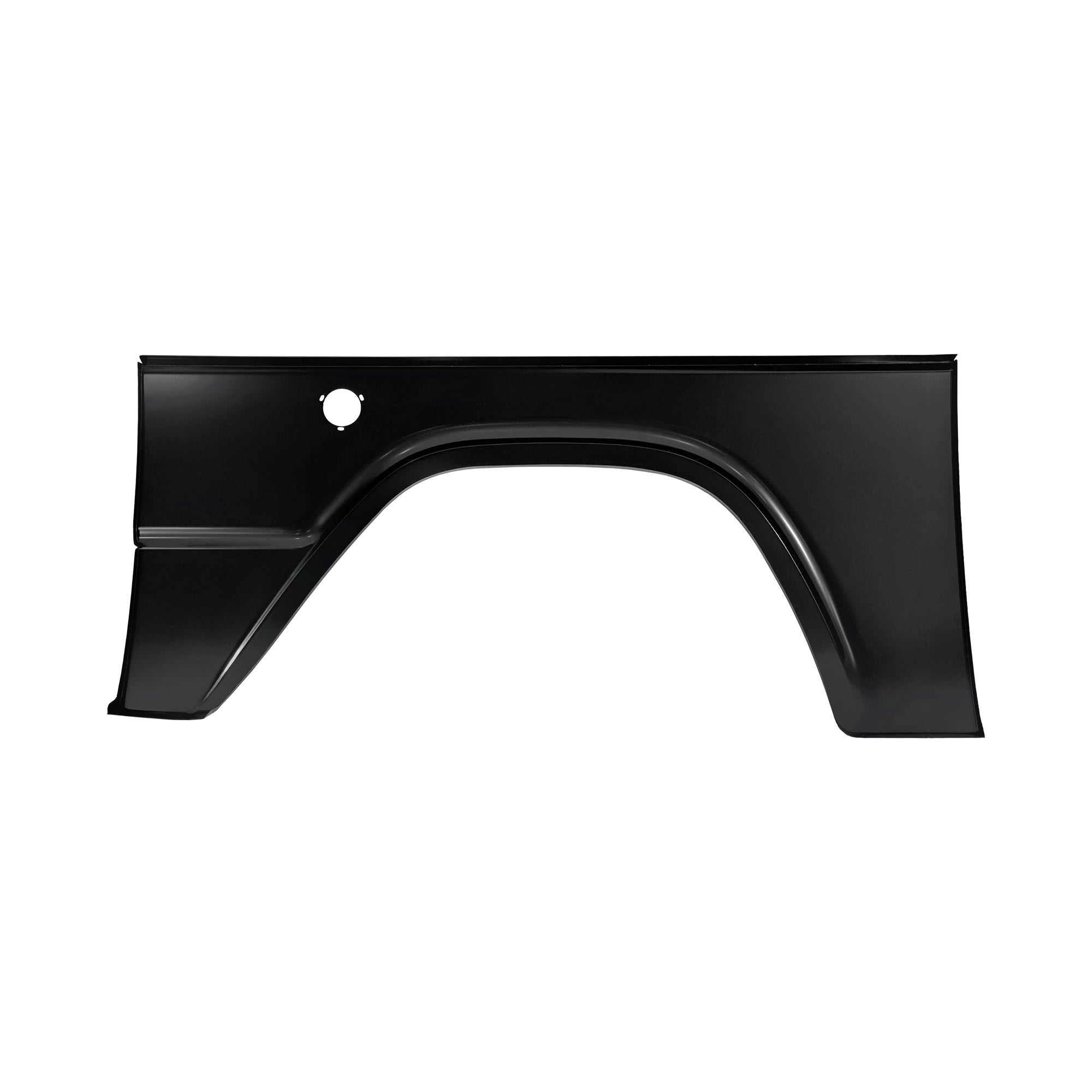 REPLACEMENT REAR FENDER LOW LH, 1966-1977, FOR FORD BRONCO, (STEEL)