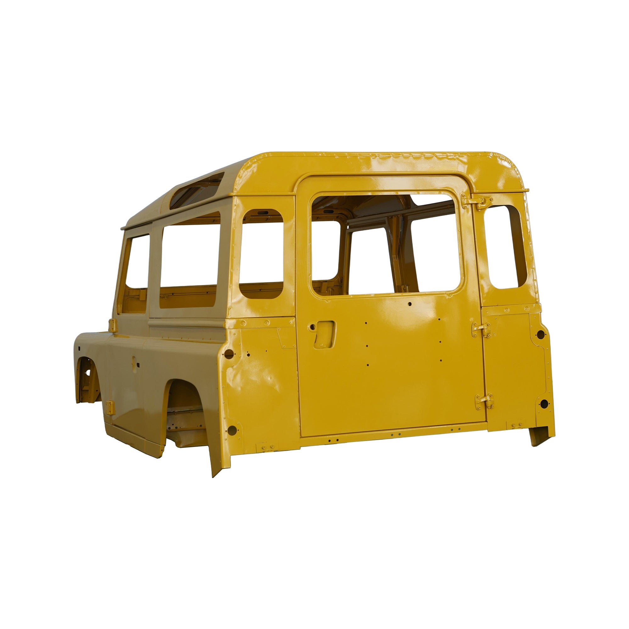COMPLETE CAB WITH DOORS?WITH PRIMER(LHD), FOR LAND ROVER DEFENDER 90 TD4, (ALUM+STEEL)