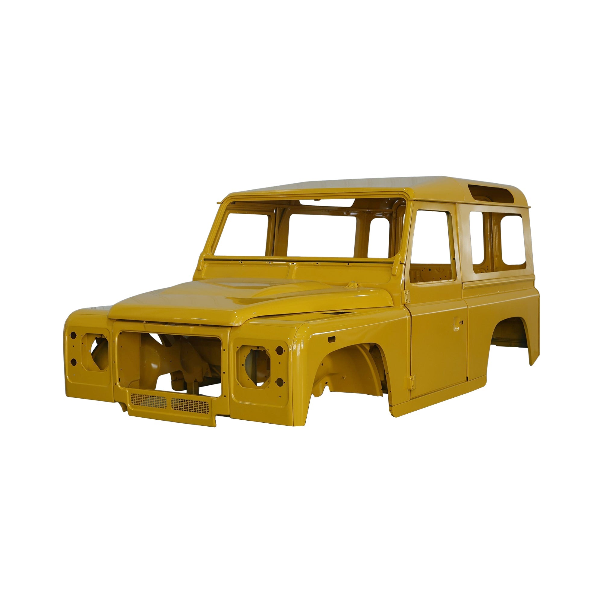 COMPLETE CAB WITH DOORS?WITH PRIMER(LHD), FOR LAND ROVER DEFENDER 90 TD4, (ALUM+STEEL)