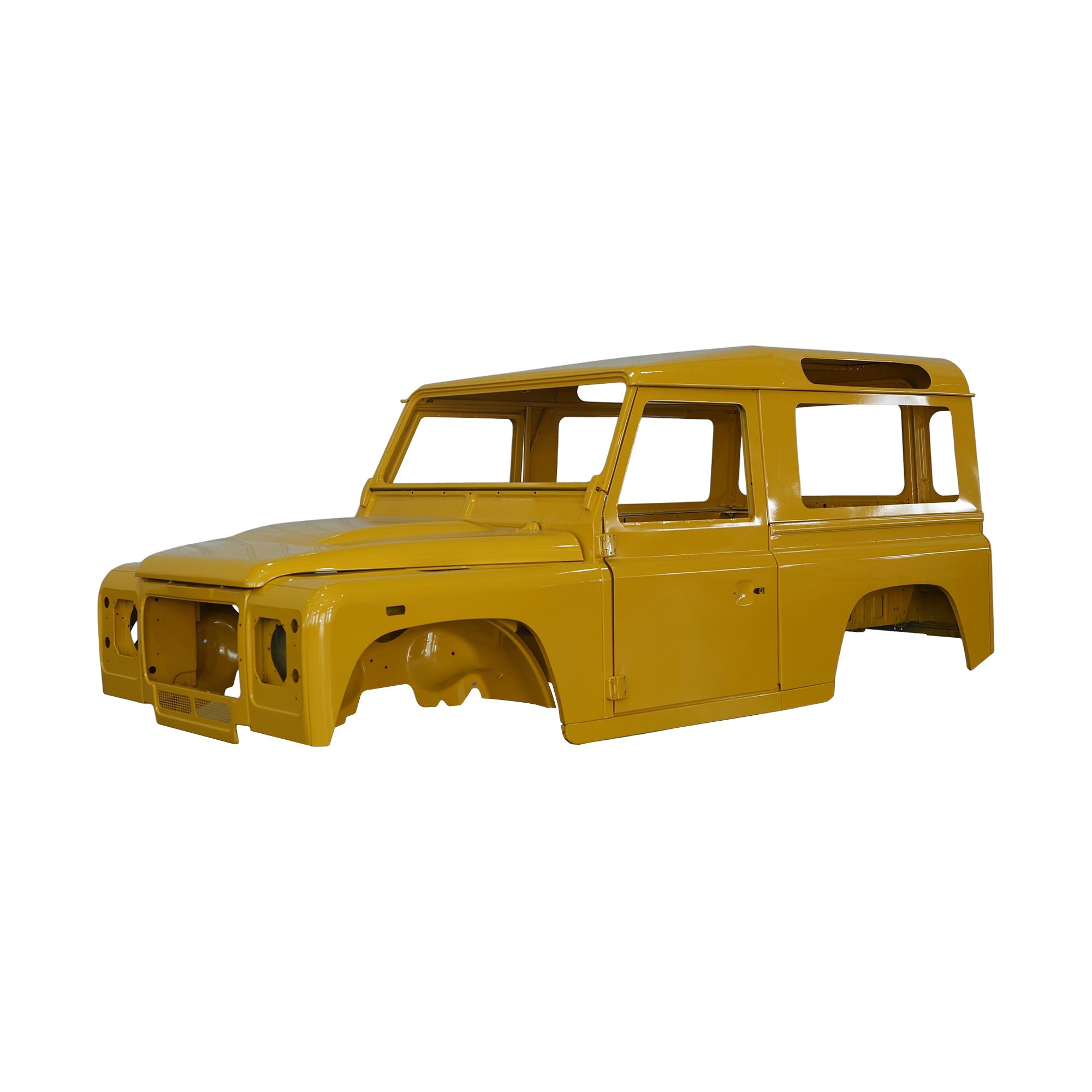 COMPLETE CAB WITH DOORS?WITH PRIMER(LHD), FOR LAND ROVER DEFENDER 90 TD4, (ALUM+STEEL)