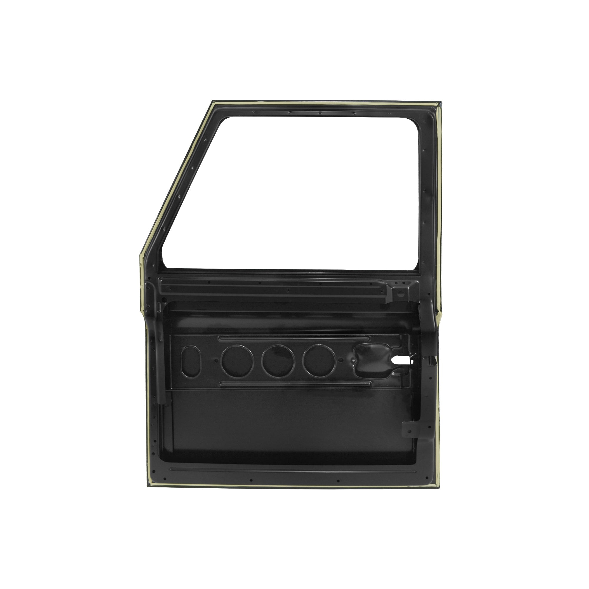 FRONT DOOR RH, 1998, FOR LAND ROVER DEFENDER 90/110 TD4, (ALUMINUM AND IRON FRAME)