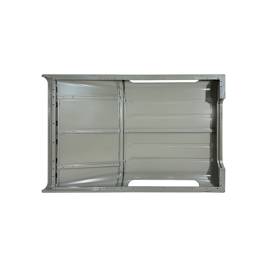 ROOF W/SIDE WINDOW HOLES, 1998, FOR LAND ROVER DEFENDER 90  TD4/TDI, (ALUM)