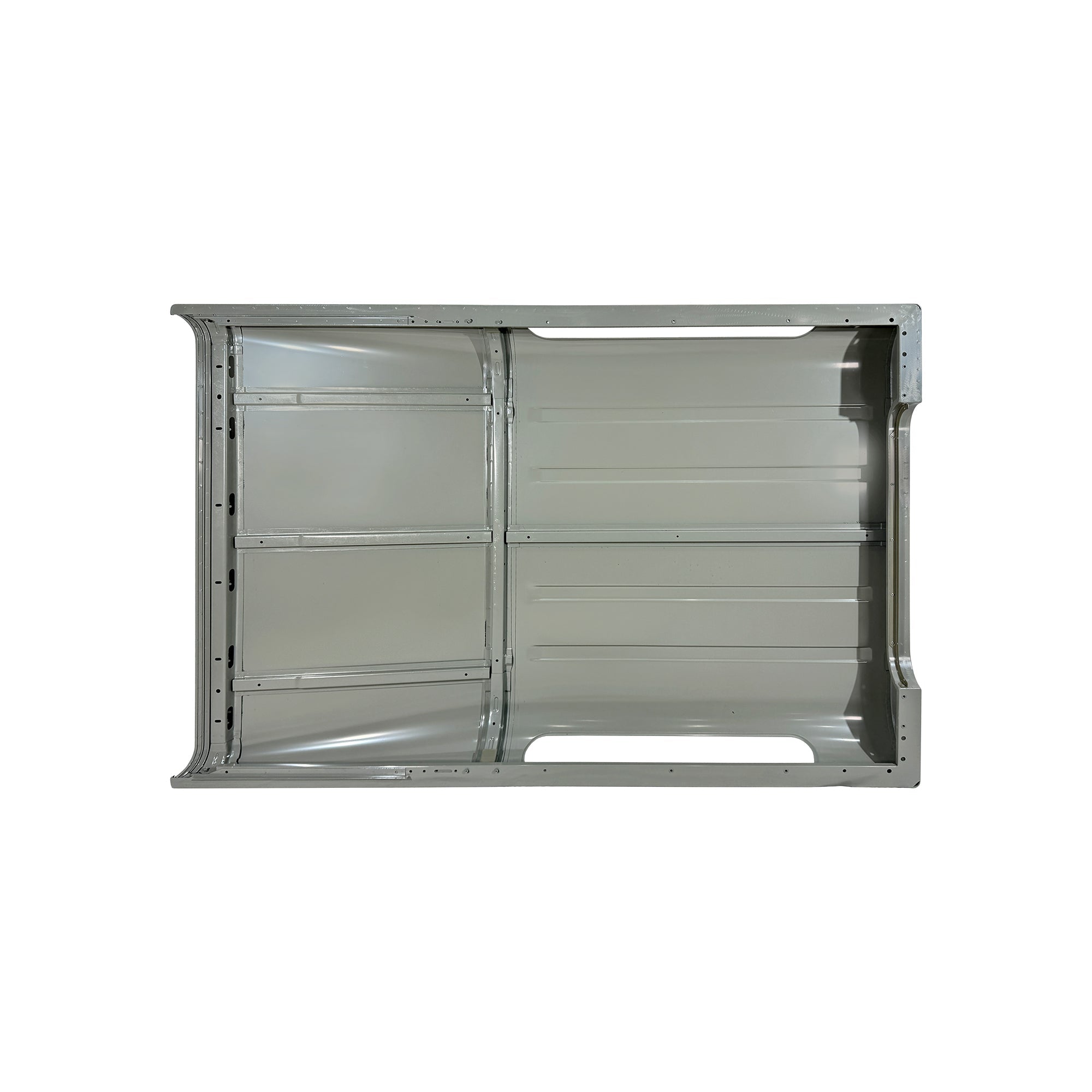 ROOF W/SIDE WINDOW HOLES, 1998, FOR LAND ROVER DEFENDER 90  TD4/TDI, (ALUM)