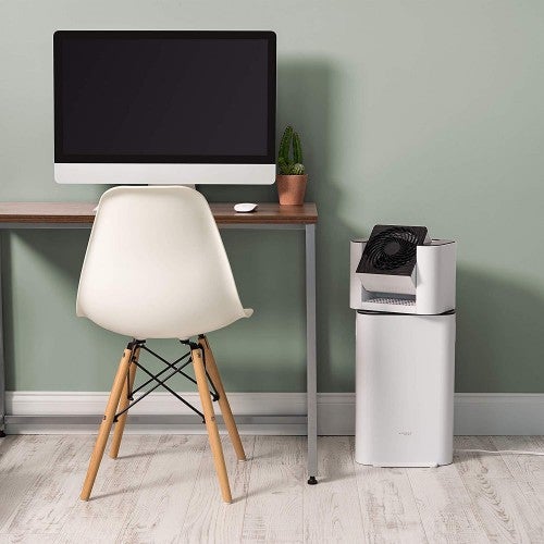 IRIS USA, Inc. DHM-DDC50 Deshumidificador con Ventilador Circulador, Blanco