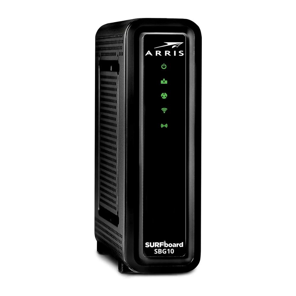 2025 Arris SURFboard SBG10 Módem de Cable DOCSIS 3.0 y Router Wi-Fi Dual Band AC1600