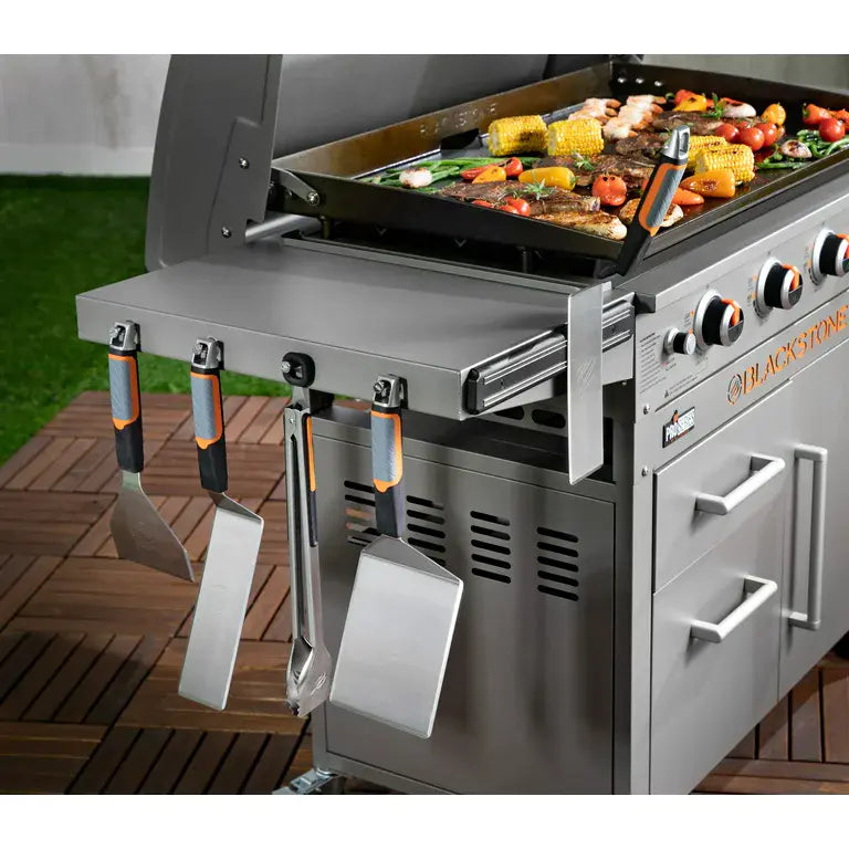 Blackstone ProSeries Estación de Cocina con Plancha de 4 Quemadores de 36" con Campana