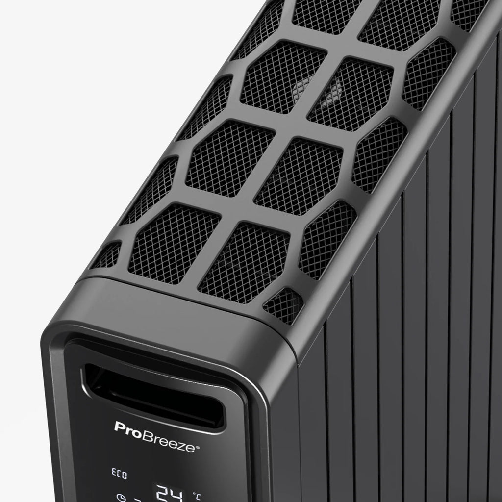 Radiador digital sin aceite 2000W con modo eco