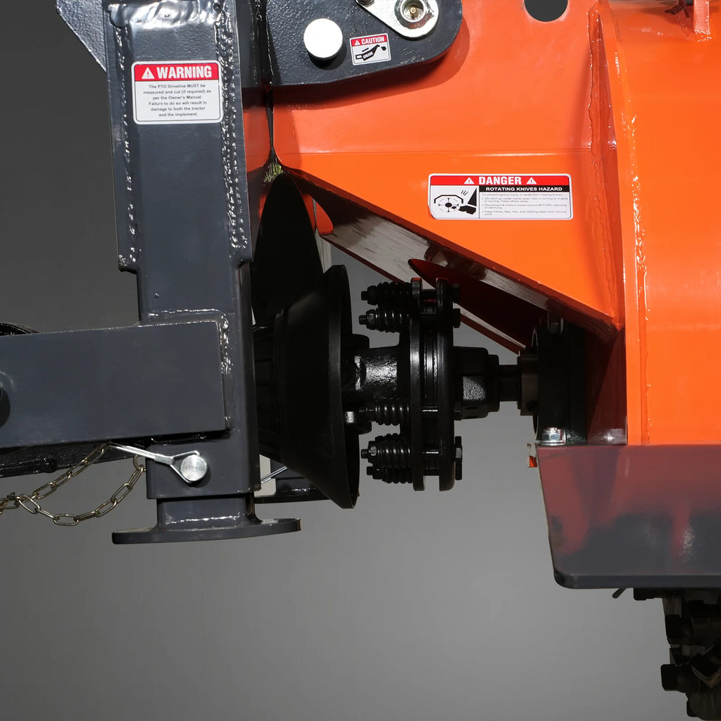 2025 Trituradora de Tocones MechMaxx SG24 – Enganche de 3 Puntos PTO con 34 Dientes de Carburo + Eje PTO Incluido