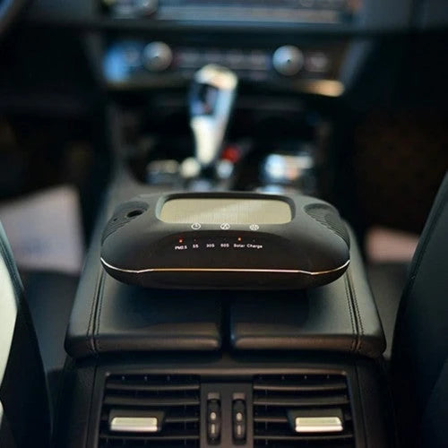 Purificador de Aire MAG.AL con Difusor de Aromas, Generador Automático de Niebla, Eliminador de PM 2.5, Purificador de Aire para Auto con Humidificador de Aire Fresco por USB y Filtro HEPA, Color Blanco