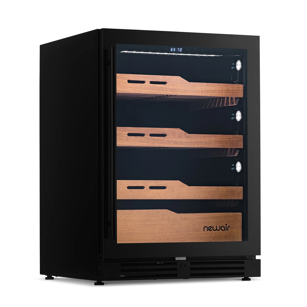 2025 Newair® Humidor Eléctrico para Puros, 1,500 Unidades – Empotrable o Independiente