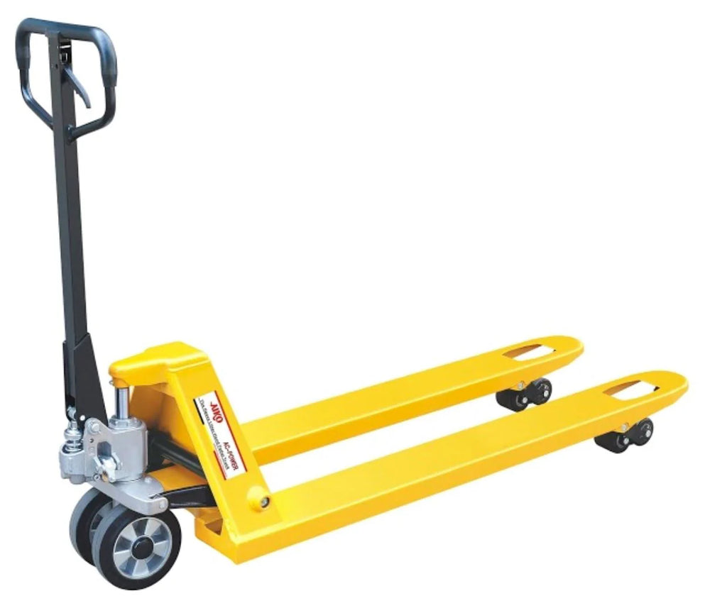 2025 Transpaleta Manual Ultraplana Aiko 2,5 Toneladas, 540 x 900 mm, Ruedas de Nylon Simples | Modelo: PT-W2.5N-540/900