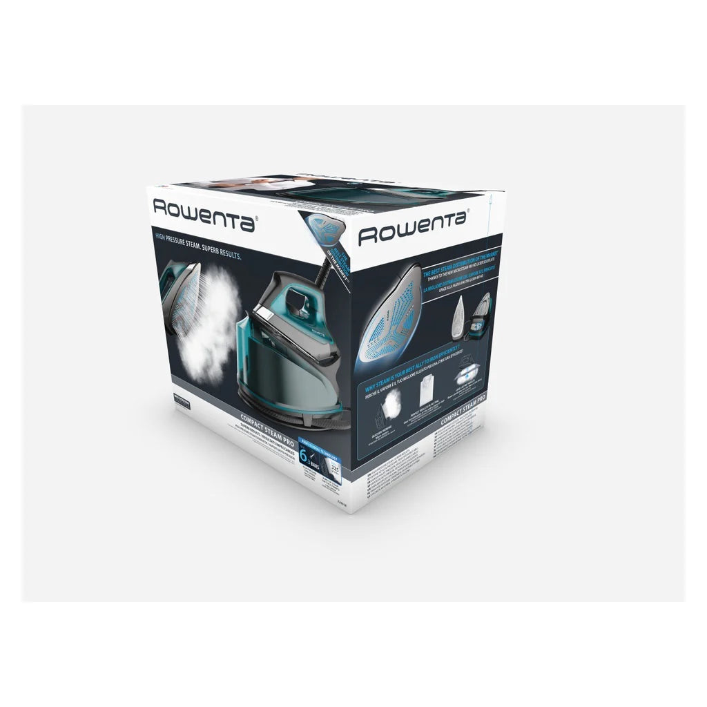2025 Centro de planchado Rowenta DG762 2200 W 1,1 L Microvapor Suela Laser Microsteam 400 HD Negro/Azul