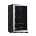 2025 Refrigerador de Vinos Independiente Newair® de Acero Inoxidable – 33 Botellas – 18,9"