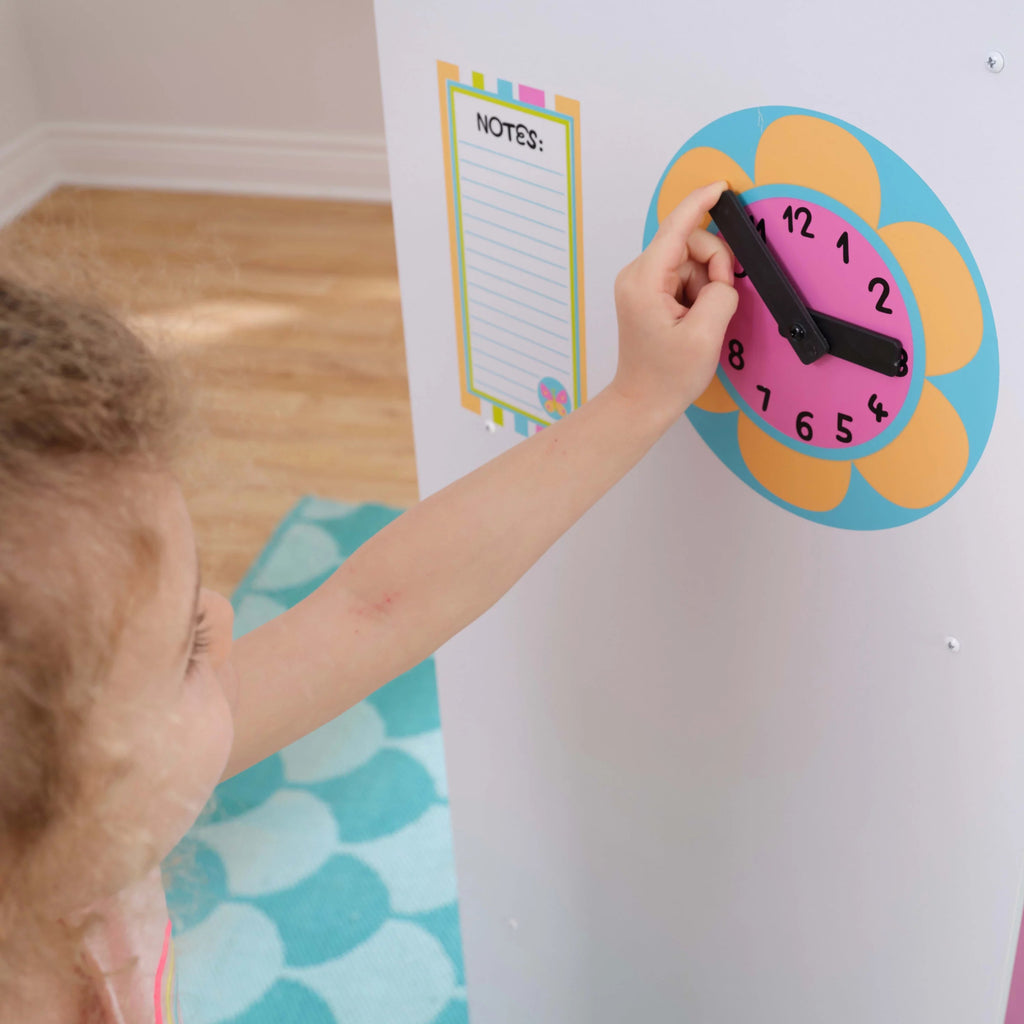 Cocina de Juguete KidKraft Deluxe Big and Bright de Madera para Niños, Colores Neón