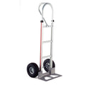 Magline HMK15AUA4 Carretilla de Mano de Aluminio, Asa Vertical en Bucle, Ruedas Neumáticas, Capacidad de 500 lbs