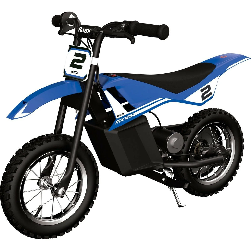 2025 Moto Cross Eléctrica para Niños Razor Dirt Rocket MX125 - Azul