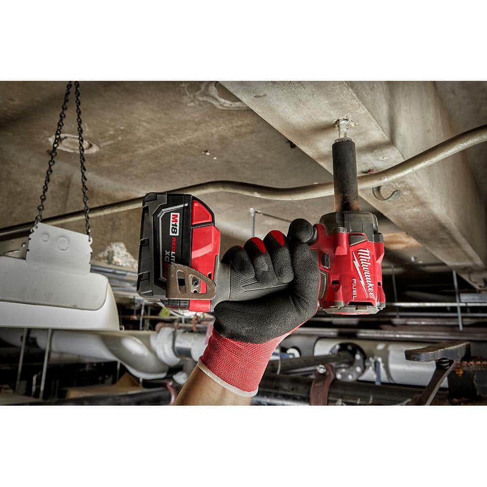 M18 FUEL GEN-3 Llave de impacto compacta inalámbrica de 18 V con motor sin escobillas y anillo de fricción de 1/2 pulgada (solo herramienta) 2855-20
