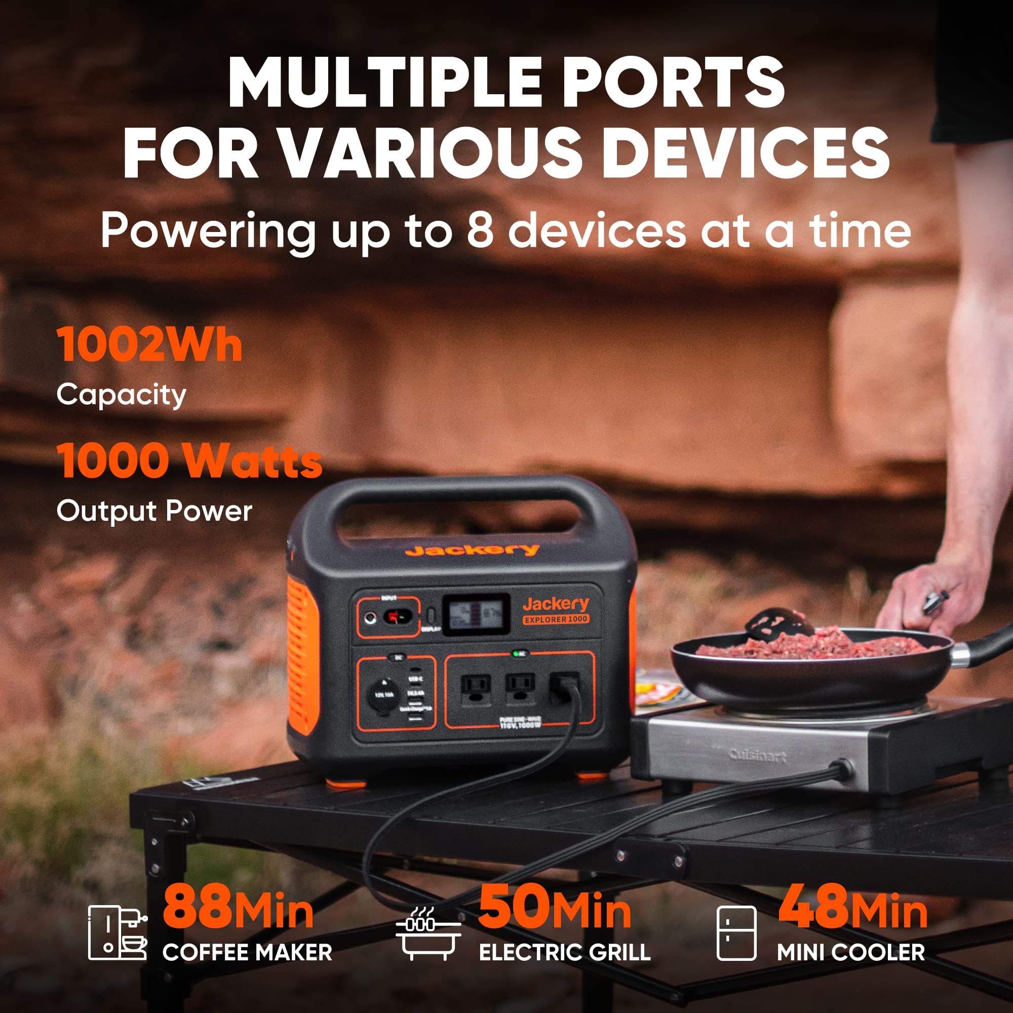Generador Portátil Jackery Explorer para Emergencias