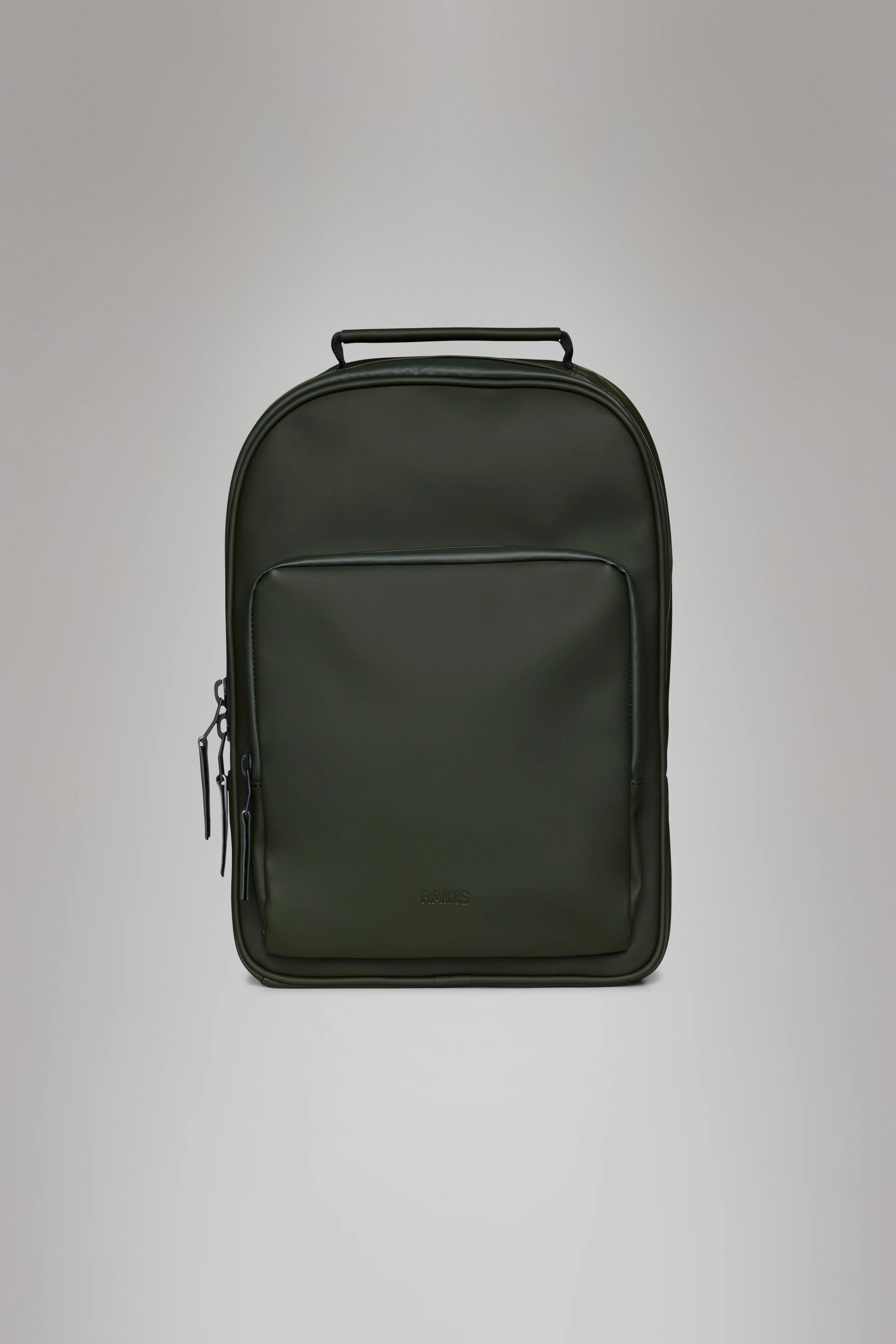 2025 Book Daypack – Sac à dos campus minimaliste et imperméable avec compartiment pour ordinateur 15" – Robuste et durable en tissu PU
