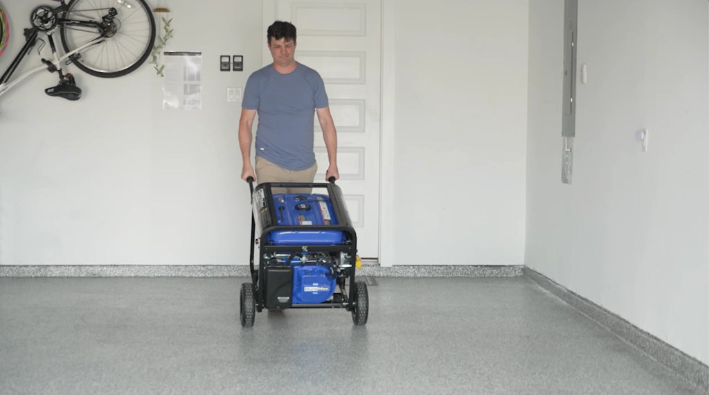 2025 Generador Portátil Trifuel 13 000 W HXT con Alerta de Monóxido de Carbono (CO)
