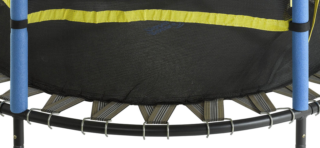 Machrus Upper Bounce Trampolín Infantil de 55″ con Red de Seguridad – Fácil de Ensamblar