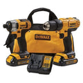 2025 DEWALT DCK240C2 Kit Combinado 20V MAX Taladro y Atornillador de Impacto Inalámbricos con (2) Baterías de 1,3 Ah, Cargador y Bolsa