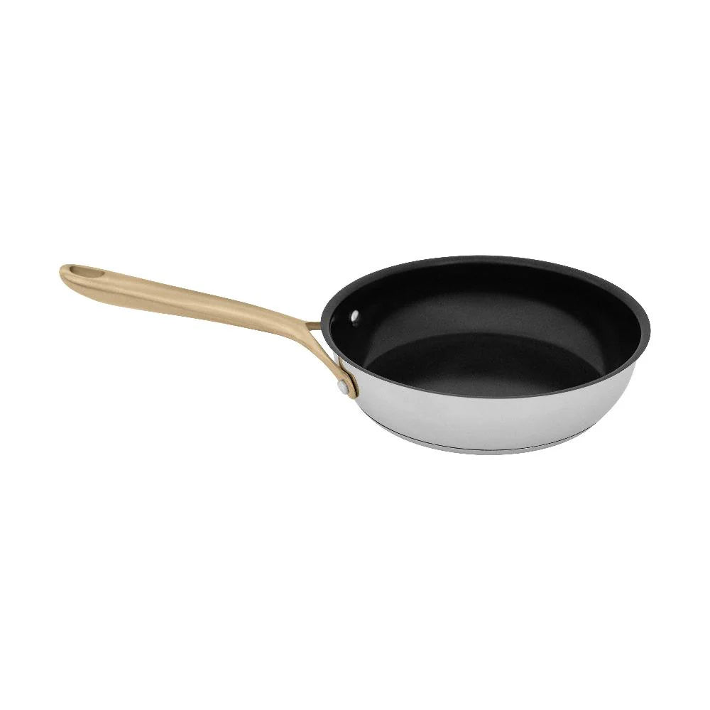 2025 Set de Cocina ZLINE de 10 Piezas en Acero Inoxidable No Tóxico con 3 Piezas de Cerámica Antiadherente (CWSETL-NS-10)