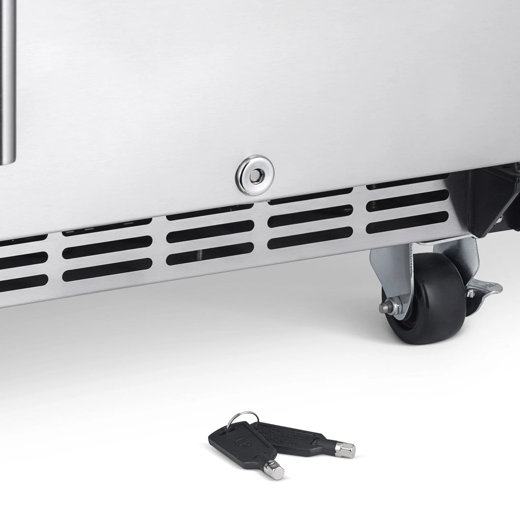 2025 Newair® Refrigerador Empotrable para Exteriores – 90 Latas – 15 Pulgadas