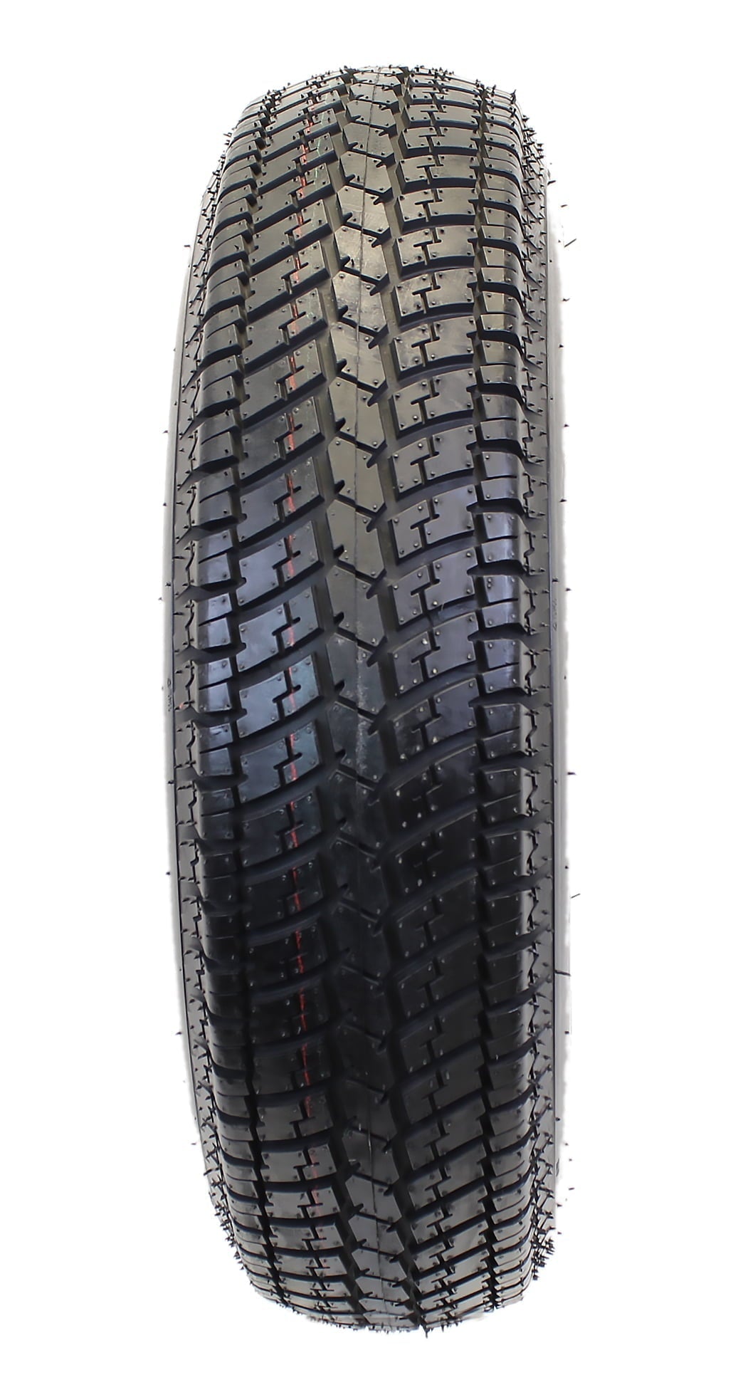 Neumático de remolque montado en llanta ST205/75D15 F78-15 205/75-15 LRC 5 agujeros, llanta modular plateada