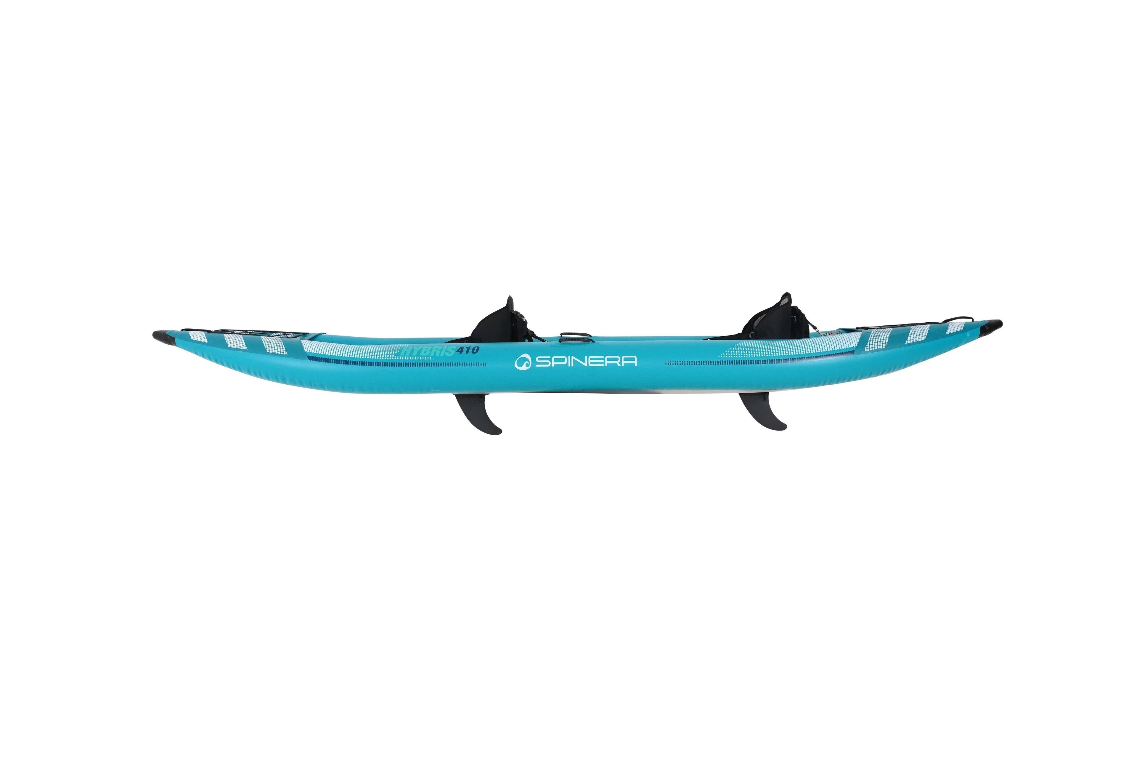 2025 Hybris 410 Kayak hinchable para 2 personas con suelo Drop-Stitch y paredes de PVC