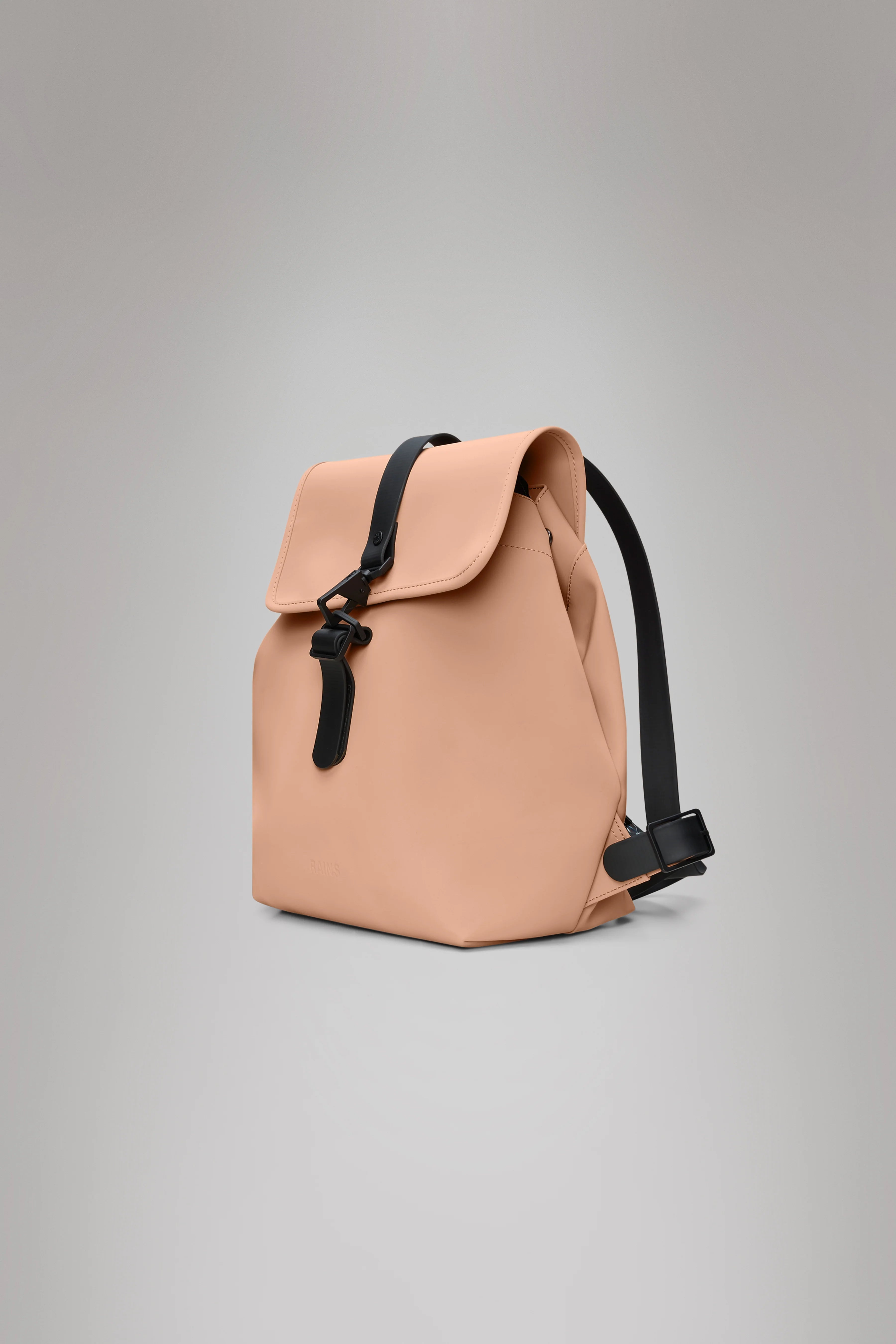 2025 Bucket Backpack – Mochila Retro Repelente al Agua con Cierre de Cordón – Tejido PU – Gran Compartimento Principal y Bolsillo Trasero – Diseño Minimalista