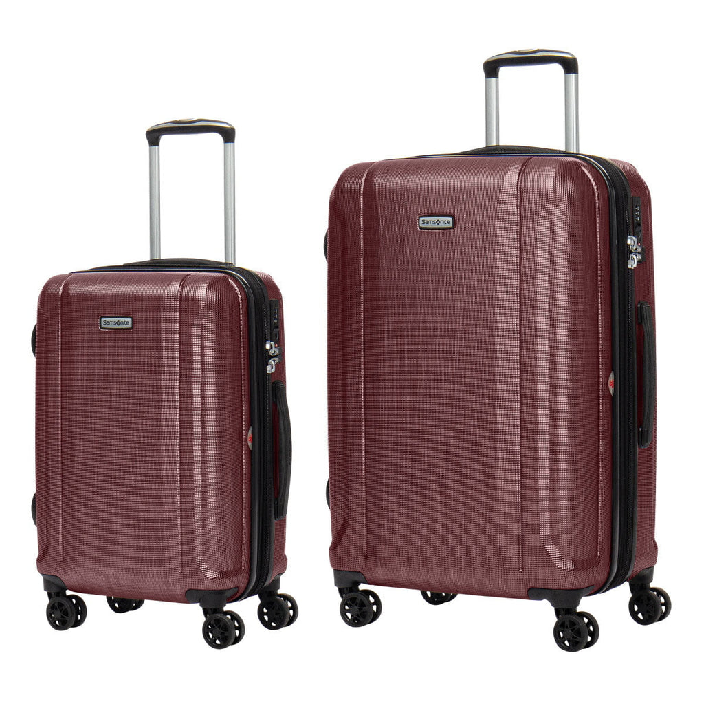 2025 Samsonite Omni 3.0 – Juego de maletas expandibles con ruedas, 2 piezas (Equipaje de mano y Grande)