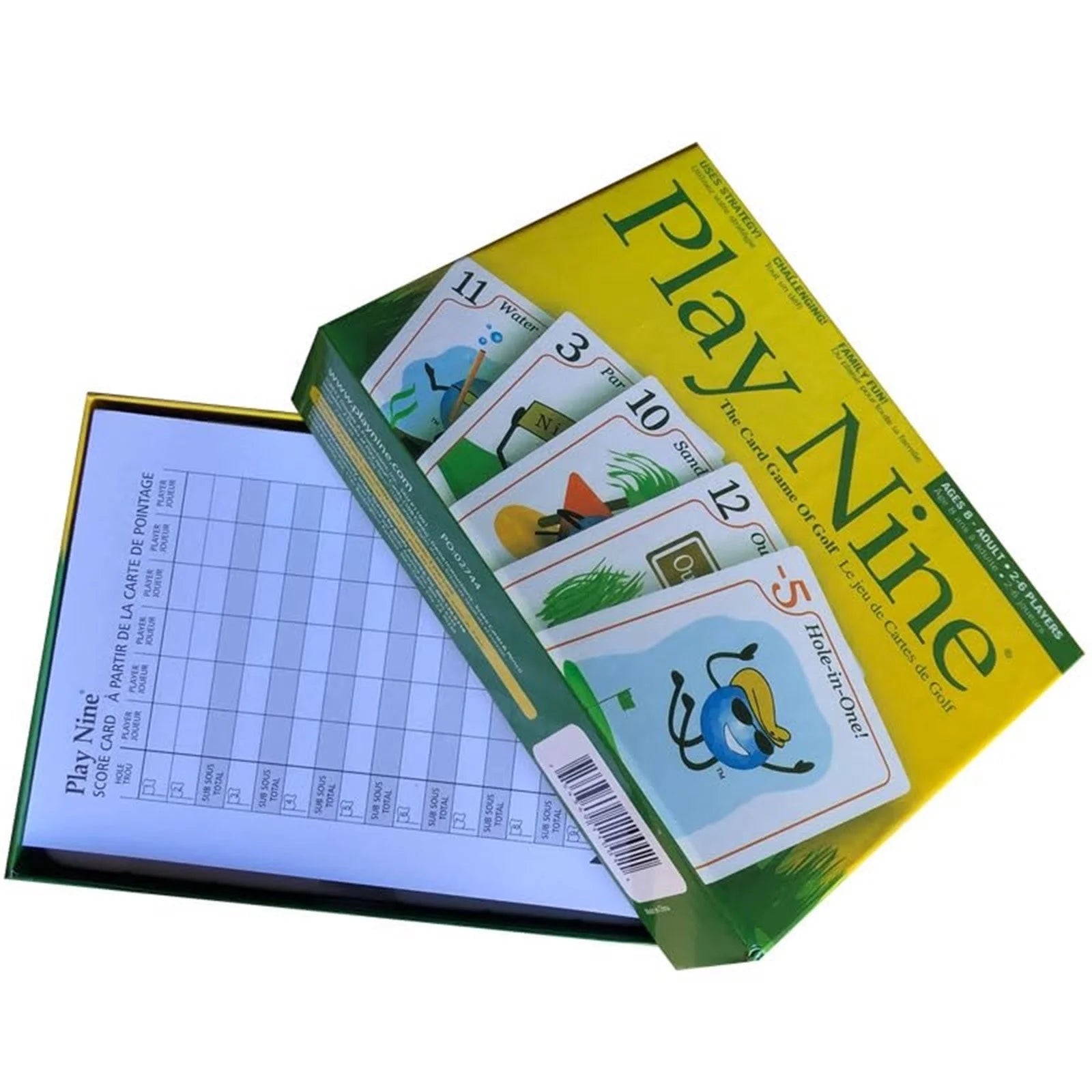Tysmin Juegos Familiares Laoniu — Juego de Cartas Divertido Inspirado en el Golf, Ideal para Reuniones Familiares y con Amigos