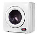 2025 Secadora portátil EUHOMY de 1400 W con panel de control LCD y cuatro funciones – Blanca